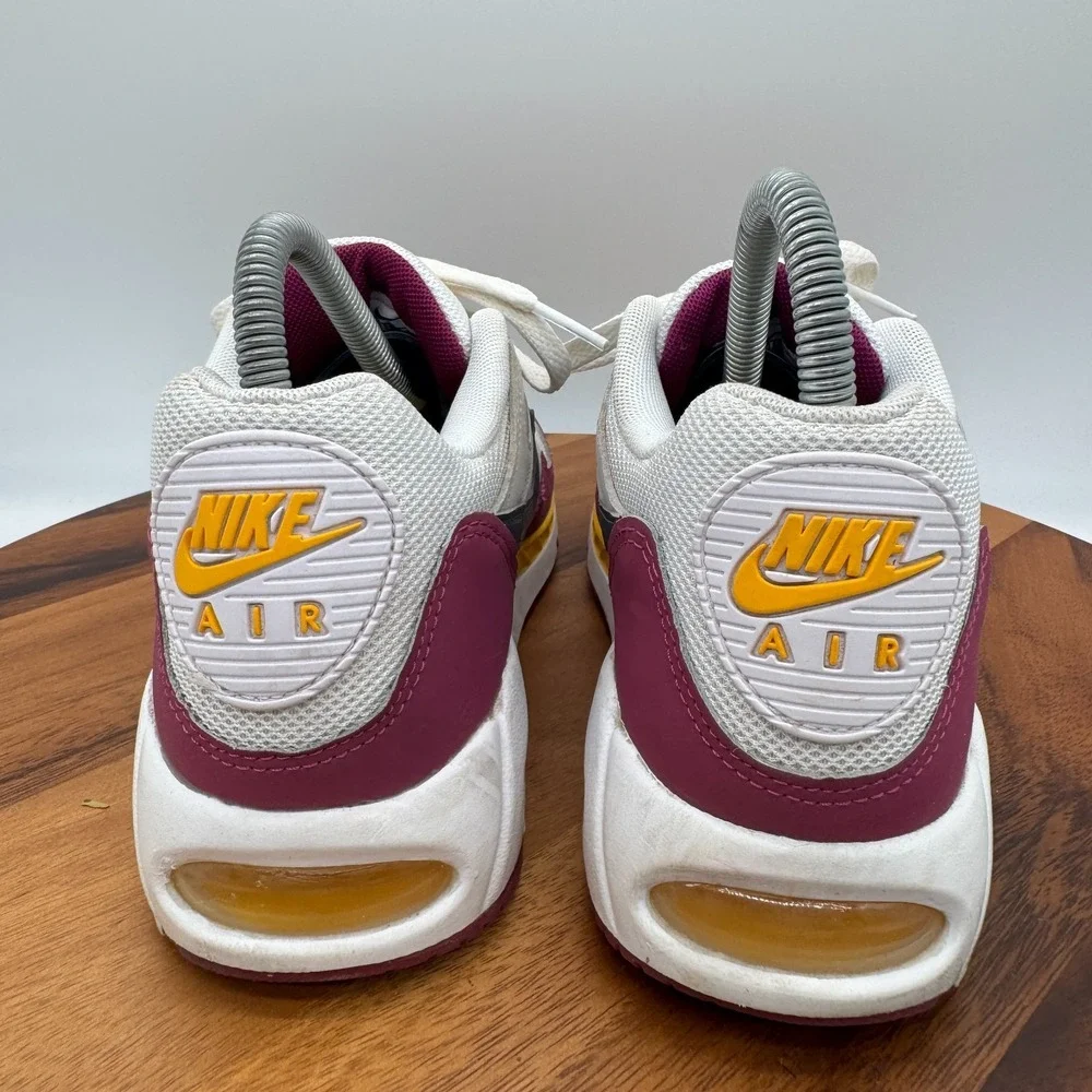 Nike Air Max Correlate Womens 7.5 White Dark Grey Bordeaux 511417-100 Sneakers - Picture 5 of 9